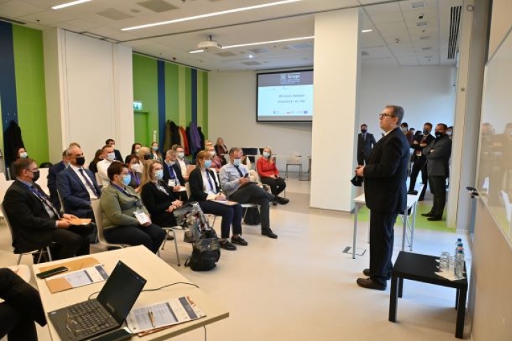 Fot. University of Public Service, Węgry uczestnicy projektu podczas zajęć