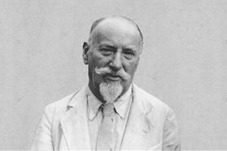 Fot. Feliks Koneczny PCh24.pl Czarno białe zdjęcie prof. Jana Skoczyńskiego